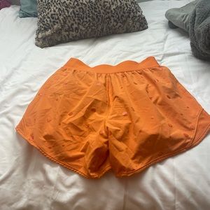 Orange Lulu Shorts
